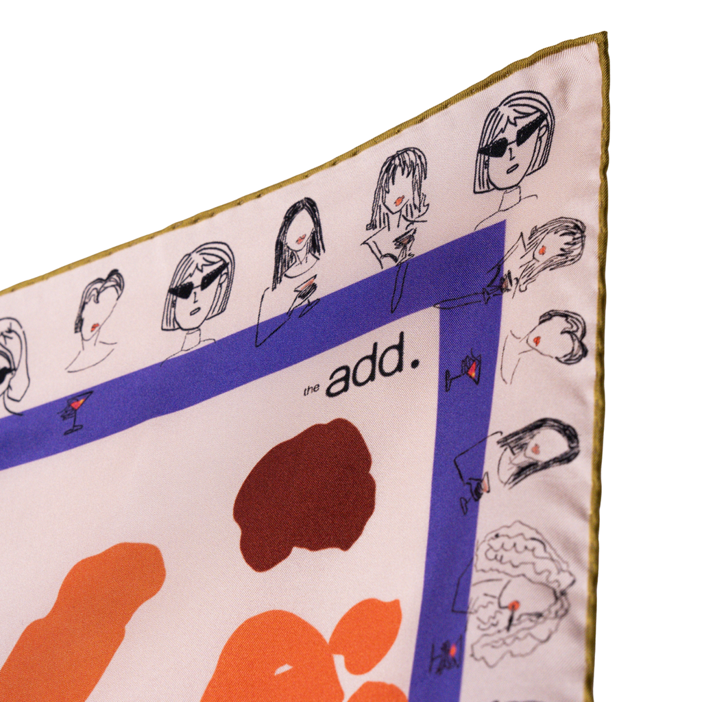 PERFECT CHAOS SILK SCARF