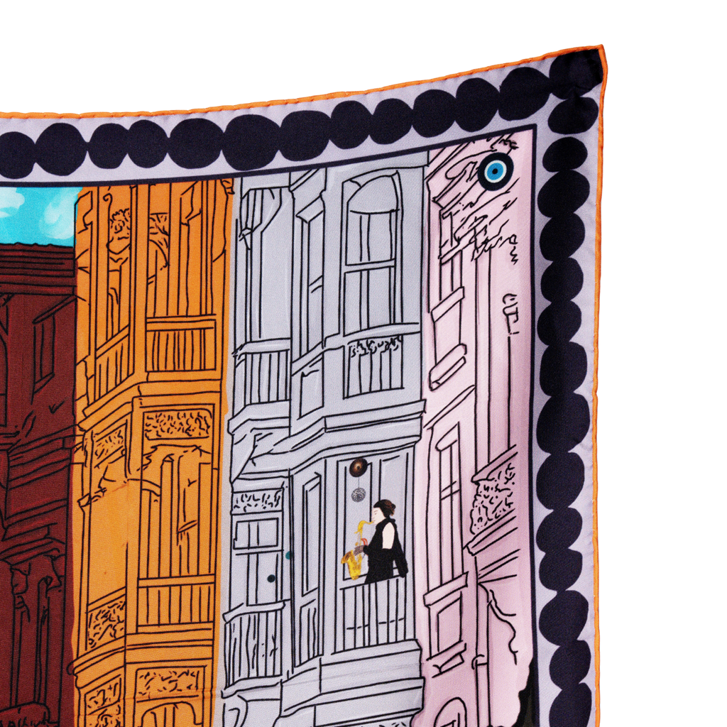JAZZMINE SILK SCARF